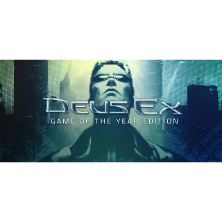Купить ⭐ ️ Deus Ex: Game of the Year Edition [Steam/Global]