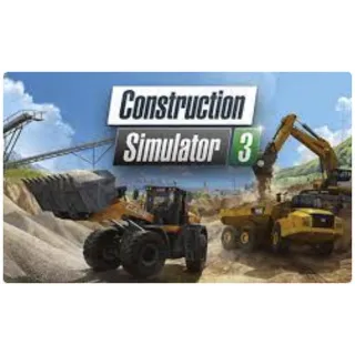 Купить 🍓 Construction Simulator 3 PS4/PS5/RU Аренда от 3 дней