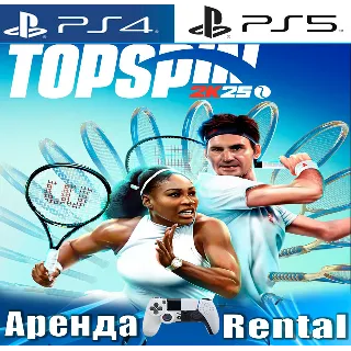 Купить 🎮 TopSpin 2K25 (PS4/PS5/ENG) Аренда 🌀