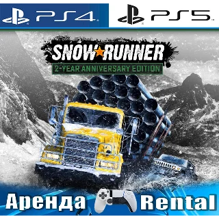Купить 🎮 SnowRunner 2 Year Anniversary (PS4/PS5/RUS) Аренда 🔰