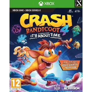 Купить ⭐ ️ Crash Bandicoot 4 It's About Time Xbox One Series XS