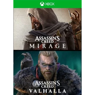 Купить Assassins Creed Mirage, Valhalla (Xbox) Аренда 7 дней