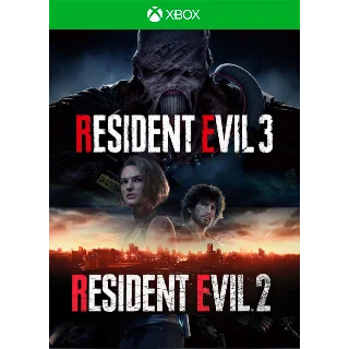 Купить Resident Evil 2, 3 Raccoon City (Xbox One SX) Аренда