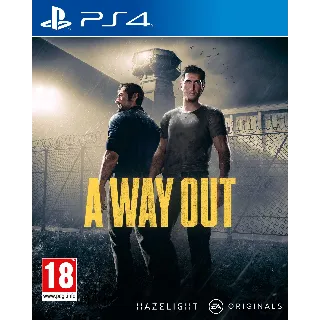 Купить 🎮 A Way Out PS4 Аренда 5 дней 🔰