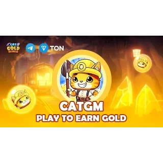 Купить 🧊 Рефералы на проект Catgoldminer дешево быстро