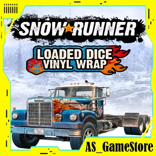 Купить 🖤 SnowRunner виниловая плёнка Dice | ПК Epic Games EGS