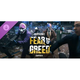 Купить PAYDAY 3: Fear  Greed Heist steam DLC