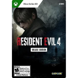 Купить ✅ RESIDENT EVIL 4 Deluxe REMAKE КЛЮЧ XBOX SERIES ✅ 🔑