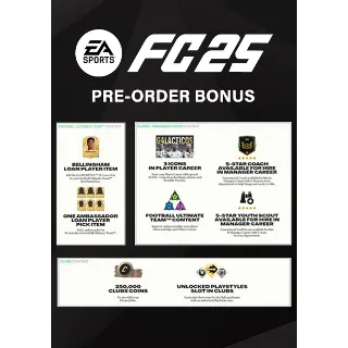 Купить ✅ Ключ EA SPORTS FC 25 - КОНТЕНТ ПРЕДЗАКАЗА (XBOX)