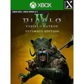 Купить Diablo IV Vessel of Hatred - Ultimate Xbox One  X|S