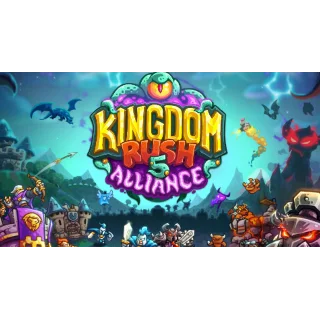 Купить ・KINGDOM RUSH 5: ALLIANCE TD・STEAM АККАУНТ・НА 90 ДНЕЙ・