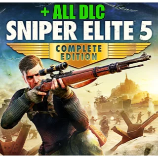 Купить ・SNIPER ELITE 5・COMPLETE EDITION・ВСЕ DLC・STEAM АККАУНТ・