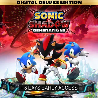 Купить SONIC X SHADOW GENERATIONS DELUXE / Авто Steam Guard