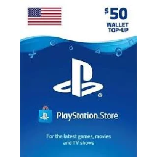Купить 🎁 PSN USA карта пополнения на 50$ USD (USA) 🔥