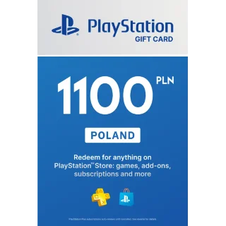 Купить 🎁 PSN Польша карта пополнения на 1100 zl (PLN) 🔥