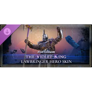 Купить The Violet King - Lawbringer Hero Skin - FOR HONOR dlc
