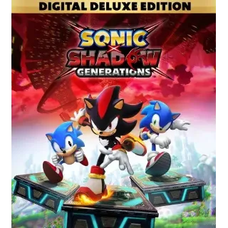Купить SONIC X SHADOW GENERATIONS Deluxe Xbox One  Series X|S