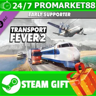 Купить ⭐ ️ Transport Fever 2: Early Supporter Pack STEAM GIFT