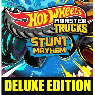 Купить ・HOT WHEELS MONSTER TRUCKS: STUNT MAYHEM・DELUXE・STEAM・