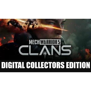 Купить ・MECHWARRIOR 5: CLANS・DIGITAL COLLECTORS・STEAM НА 90 ДН
