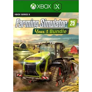 Купить Farming Simulator 25 - Year 1 Bundle Xbox Series X|S