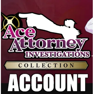 Купить ・ACE ATTORNEY INVESTIGATIONS COLLECTION・STEAM АККАУНТ・