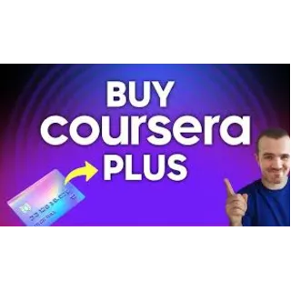 Купить Coursera плюс 12-месячный сертификат на ваше имя