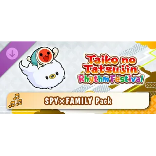 Купить Taiko no Tatsujin Rhythm Festival SPY×FAMILY Pack STEAM