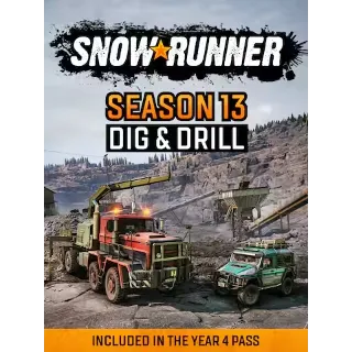 Купить SnowRunner — Season 13: Dig  Drill ⁕EPIC GAMES⁕