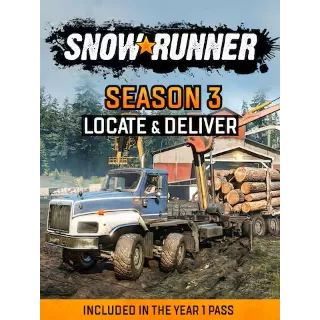Купить Snowrunner - Season 3: Locate  Deliver ⁕EPIC GAMES⁕