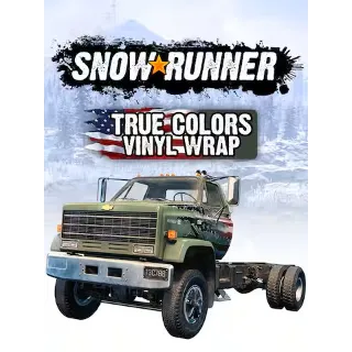 Купить SnowRunner — виниловая обёртка True Colors ⁕EGS⁕