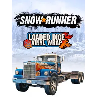 Купить SnowRunner — виниловая плёнка Loaded Dice ⁕EPIC GAMES⁕