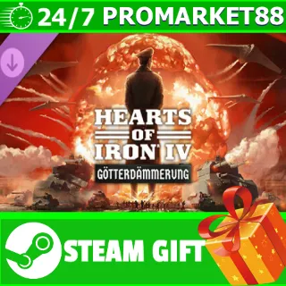 Купить ⭐ ️ Expansion - Hearts of Iron IV: Götterdämmerung STEAM