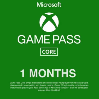 Купить 💎 XBOX GAME PASS CORE 1 МЕСЯЦ (XBOX ONE, X|S) 💎
