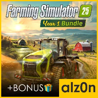 Купить ・Farming Simulator 25 - Year 1 Bundle + ПОДАРОК・STEAM・