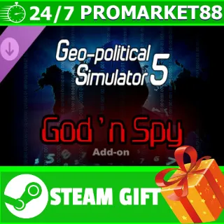 Купить ⭐ ️ God'n Spy Add-on - Geo-Political Simulator 5 STEAM