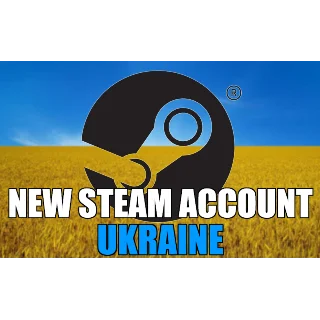 Купить ・НОВЫЙ STEAM АККАУНТ С РЕГИОНОМ・УКРАИНА + ПОЧТА