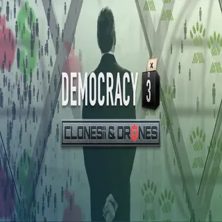 Купить 🧸 Democracy 3: Clones and Drones ✅ GOG 🧸 (PC)