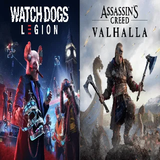Купить 🔴 Assassin’s Creed Valhalla + Watch Dogs: Legion Bundl