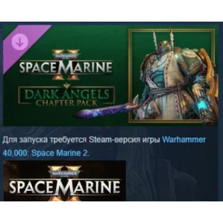 Купить Warhammer 40,000: Space Marine 2 - Dark Angels Chapter Pack АВТОДОСТАВКА STEAM РОССИЯ
