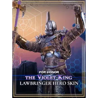 Купить FOR HONOR The Violet King - Lawbringer Hero Skin ⁕EGS⁕