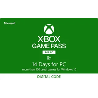 Купить 🎮 Пробная версия XBOX GAME PASS 14 ДНЕЙ для ПК / ✅ КЛЮЧ