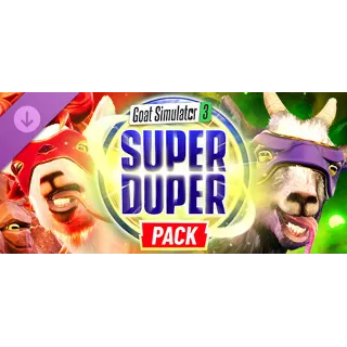 Купить Goat Simulator 3 - Super Duper Pack DLC - STEAM RU