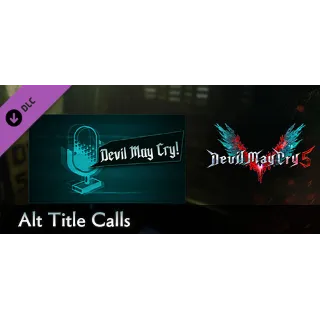 Купить Devil May Cry 5 - Alt Title Calls DLC - STEAM RU