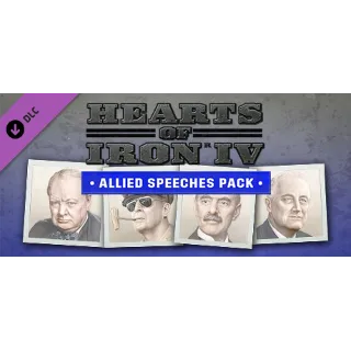 Купить Music - Hearts of Iron IV: Allied Speeches Pack DLC