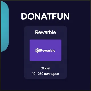 Купить Ваучер для пополнения Rewarble 5-300 долларов