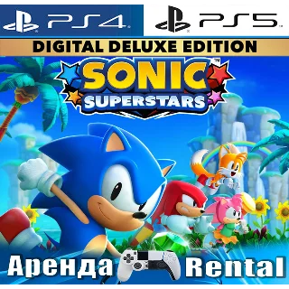 Купить 🎮 SONIC SUPERSTARS Deluxe с LEGO (PS4/PS5/RUS) Аренда 🔰