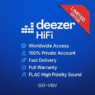 Купить 🎧 Deezer HiFi 🇺🇸 – 1 мес | Индивидуально / Семейно