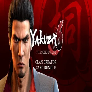 Купить 🧸 Yakuza 6: The Song of Life - Clan Creator Card Bundl