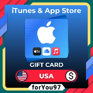 Купить 🍏 ПОДАРОЧНАЯ КАРТА APPLE ITUNES США 1-500$ USD/US